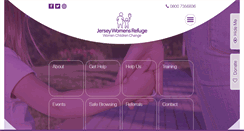 Desktop Screenshot of jerseywomensrefuge.org