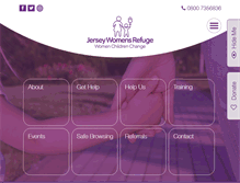 Tablet Screenshot of jerseywomensrefuge.org